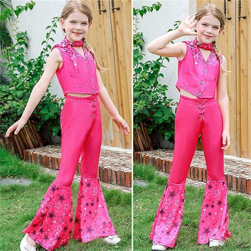 Baby Clothing Size - Cowgirl Pink Costume Set Girls Kids