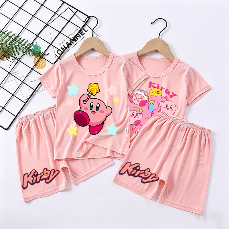 Baby Clothing For Summer - New Kirbys Girl Sleepwear Kawaii Cartoon