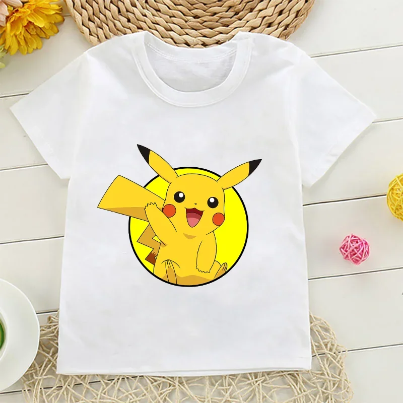 Baby Clothing 1 Year Old - Pikachu Pokemon Cotton T Shirt Boy