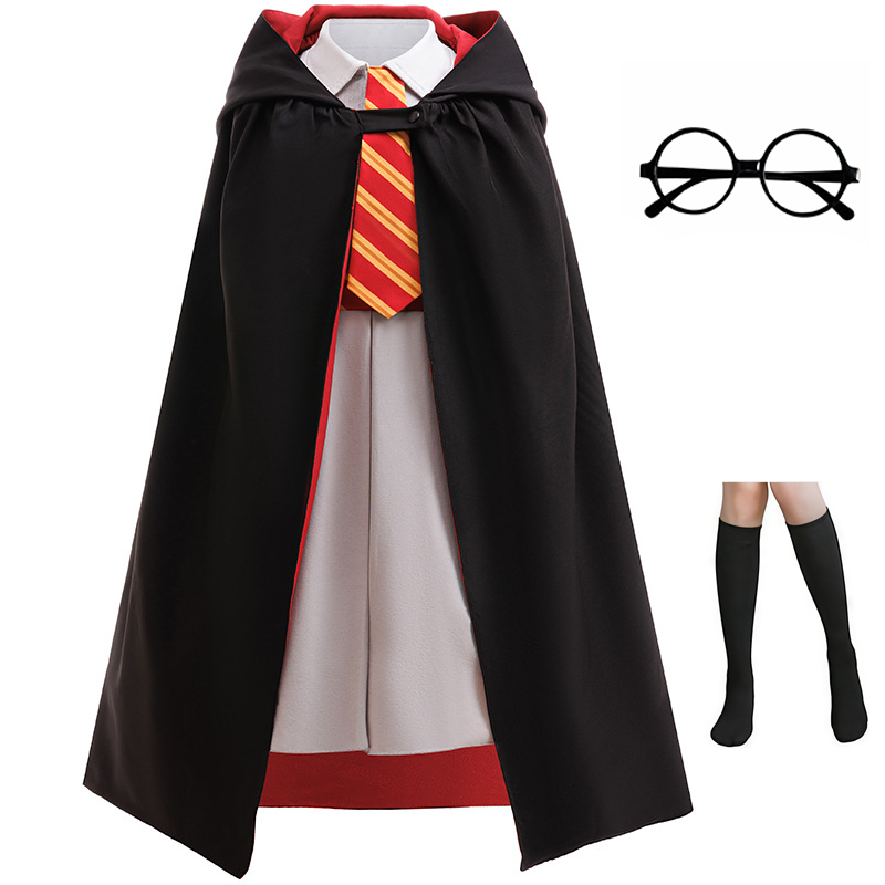Baby Clothing Size - Girls Halloween School Dress With Cloak