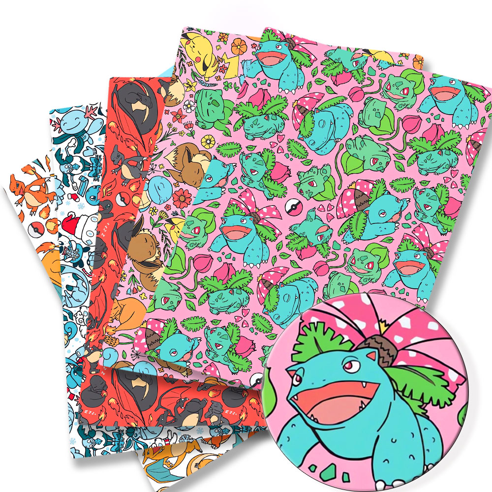 Baby Clothing 1 Year Old - Pokemon Cartoon Fabric140*50cm Handmade Sewing Patchwork