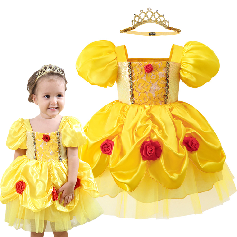 Baby Clothing For Summer - 6M-3Y Baby Girl Princess Costume Summer