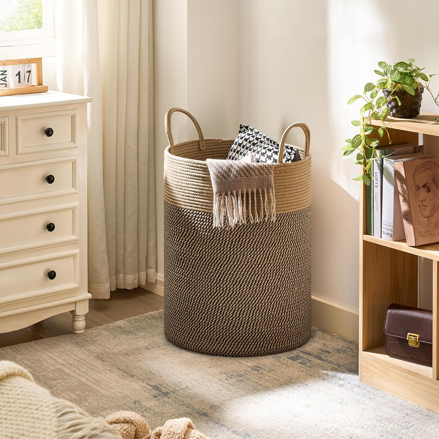 Large Storage Basket Tall Wove - Baby Clothing Hamper recensie en prijs