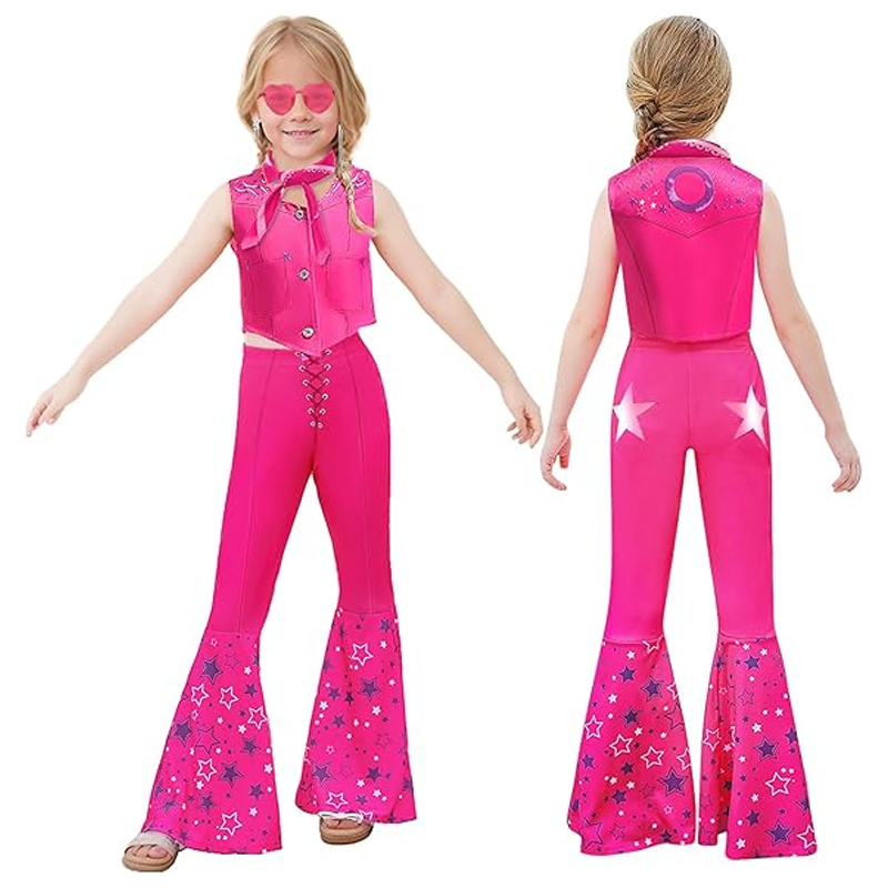 Cowgirl Pink Costume Set Girls - Baby Clothing Size recensie en prijs