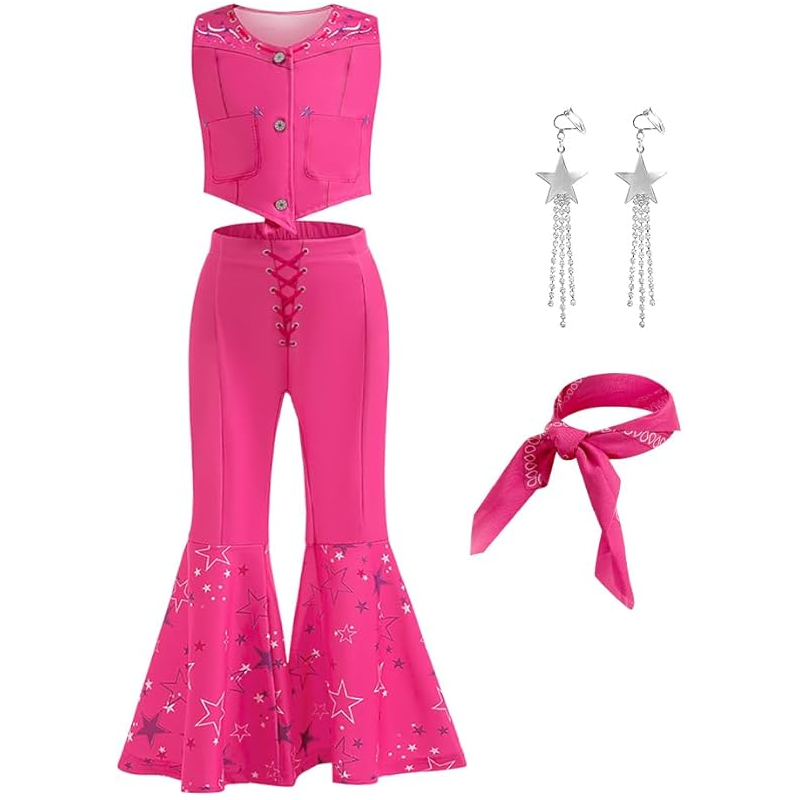 Cowgirl Pink Costume Set Girls - Baby Clothing Size recensie en prijs