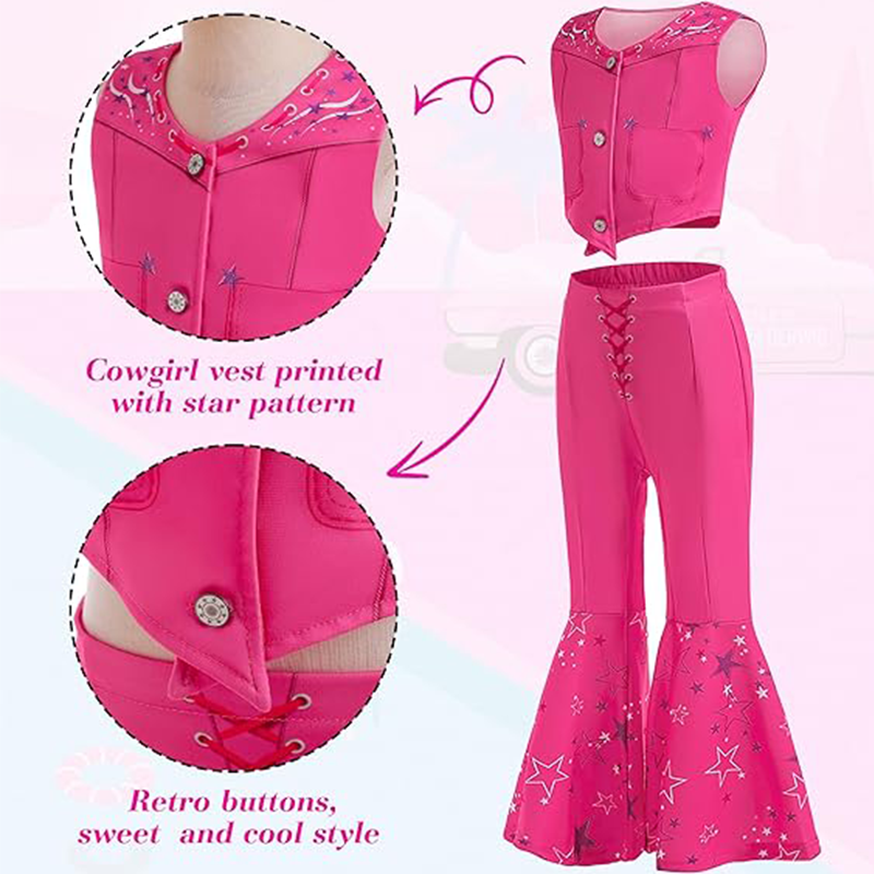 Cowgirl Pink Costume Set Girls - Baby Clothing Size recensie en prijs