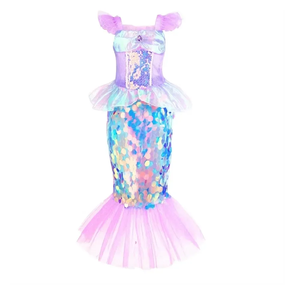 Mermaid Dress Girls Kids Cospl - Baby Clothing Size recensie en prijs