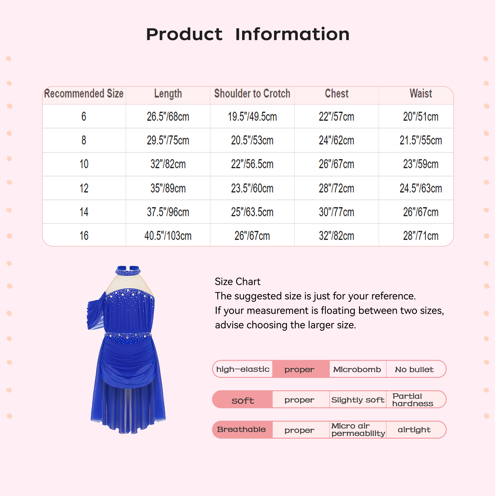 Kids Girls Ballet Leotard Dres - Baby Clothing Size recensie en prijs