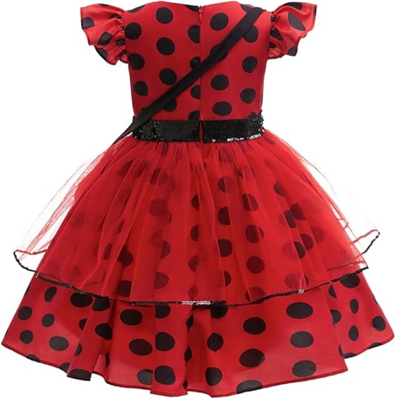 Girls Cosplay Costume Polka Do - Baby Clothing Size recensie en prijs