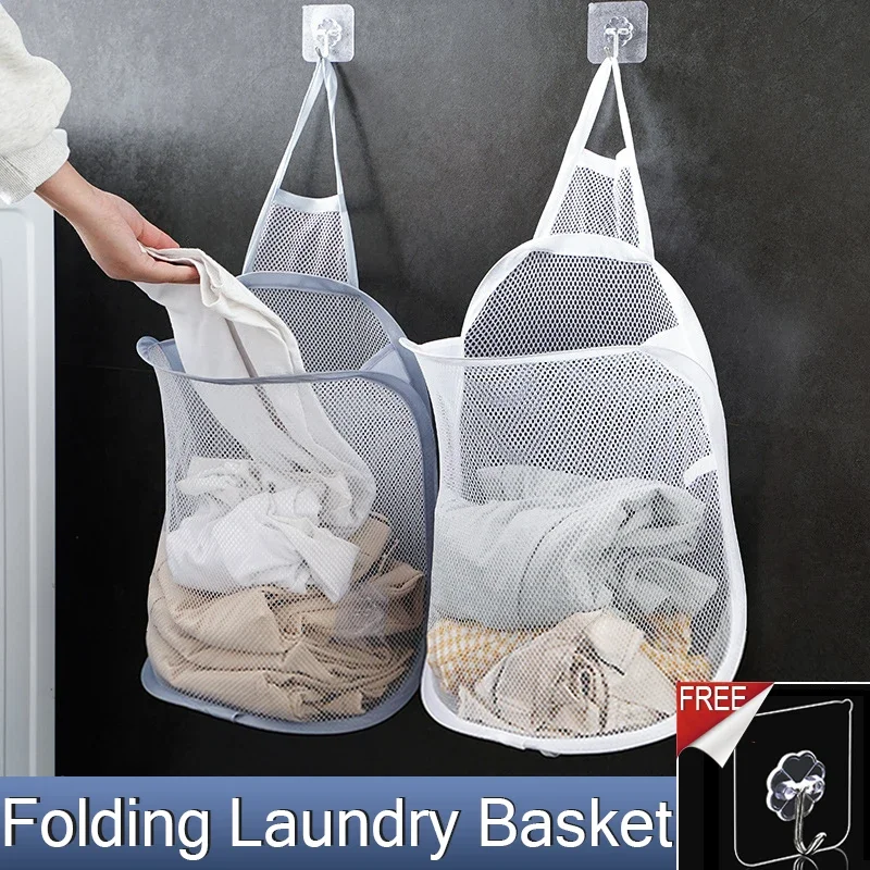 Hanging Laundry Basket Foldabl - Baby Clothing Hamper recensie en prijs