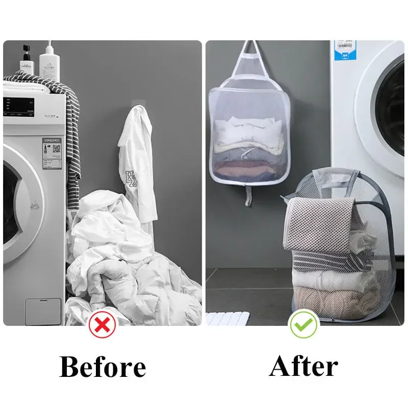 Hanging Laundry Basket Foldabl - Baby Clothing Hamper recensie en prijs
