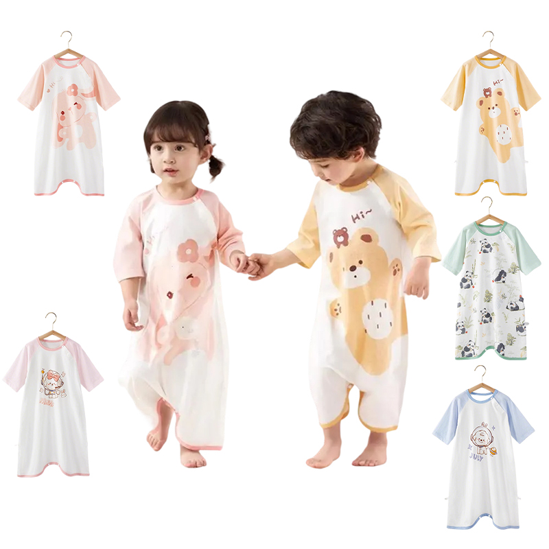 Summer Girl Boy Nightgown Cart - Baby Clothing Night recensie en prijs