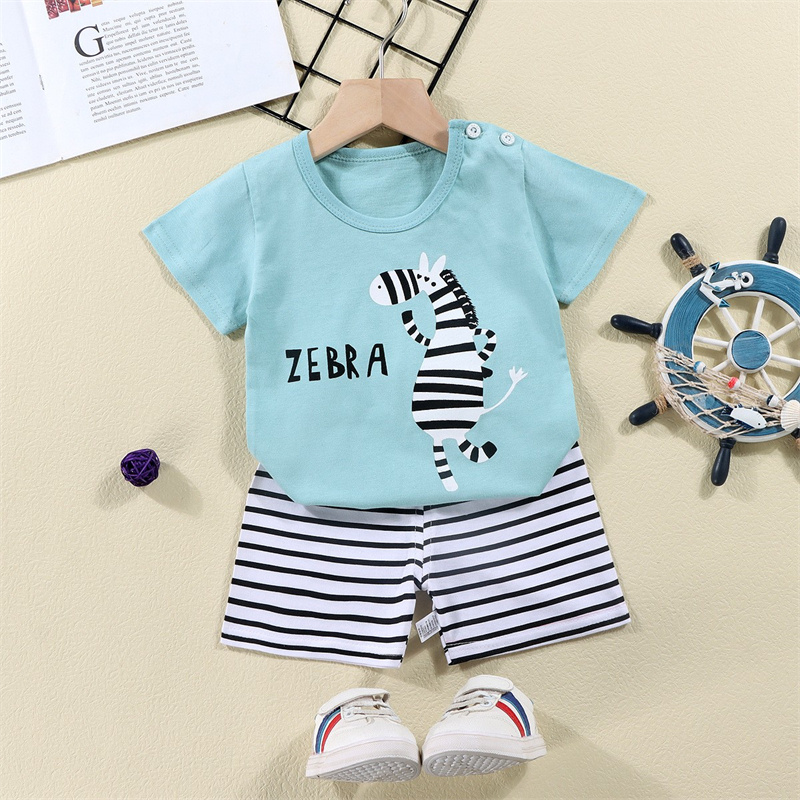 Cotton Tees+Shorts 2-piece Tra - Baby Clothing For Sale recensie en prijs