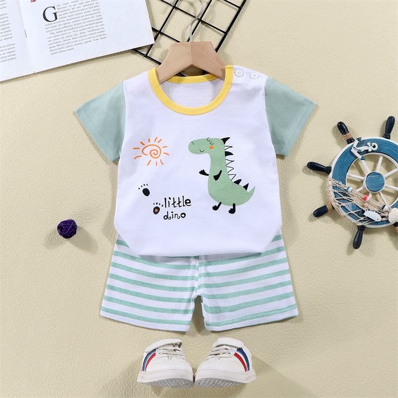 Cotton Tees+Shorts 2-piece Tra - Baby Clothing For Sale recensie en prijs