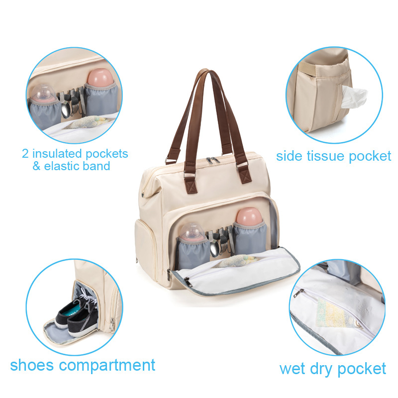 3pcs/set Baby Diaper Bag Baby  - Baby Clothing Hamper recensie en prijs