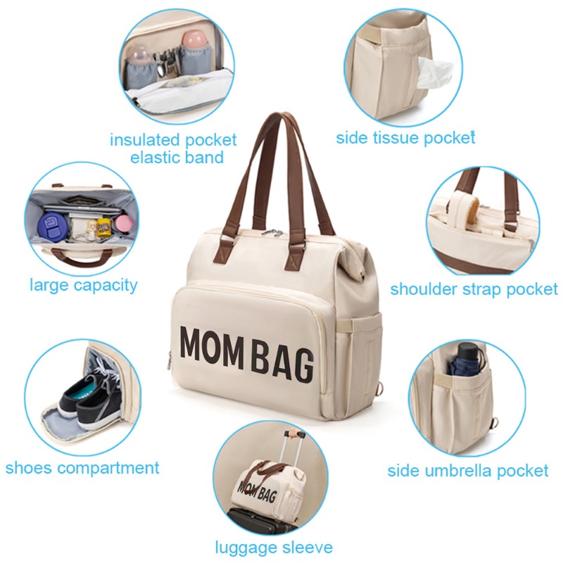 3pcs/set Baby Diaper Bag Baby  - Baby Clothing Hamper recensie en prijs