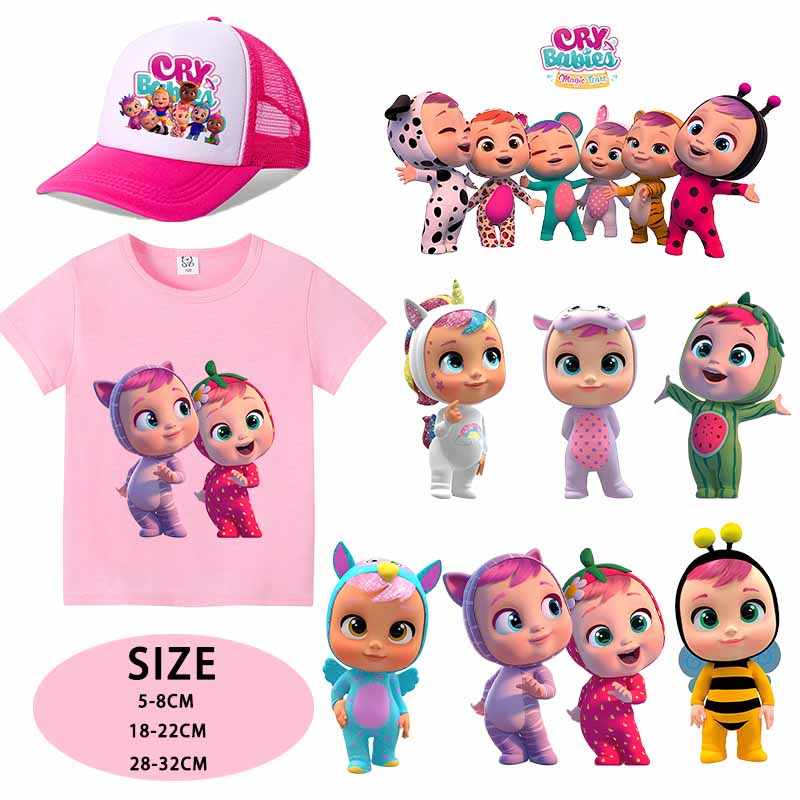 Crying Babies Iron on Patches  - Baby Clothing 1 Year Old recensie en prijs