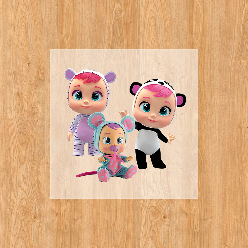 Crying Babies Iron on Patches  - Baby Clothing 1 Year Old recensie en prijs