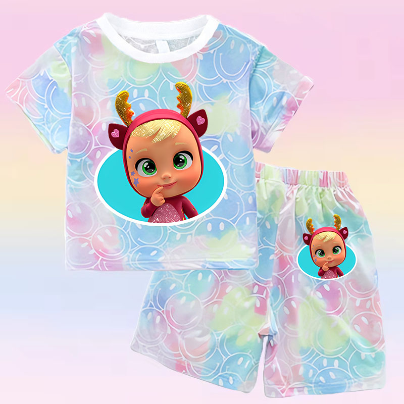 Crying Babies T-shirt Set Chil - Baby Clothing For Summer recensie en prijs