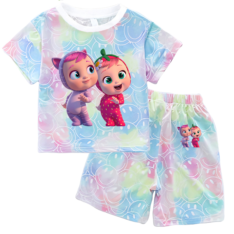 Crying Babies T-shirt Set Chil - Baby Clothing For Summer recensie en prijs