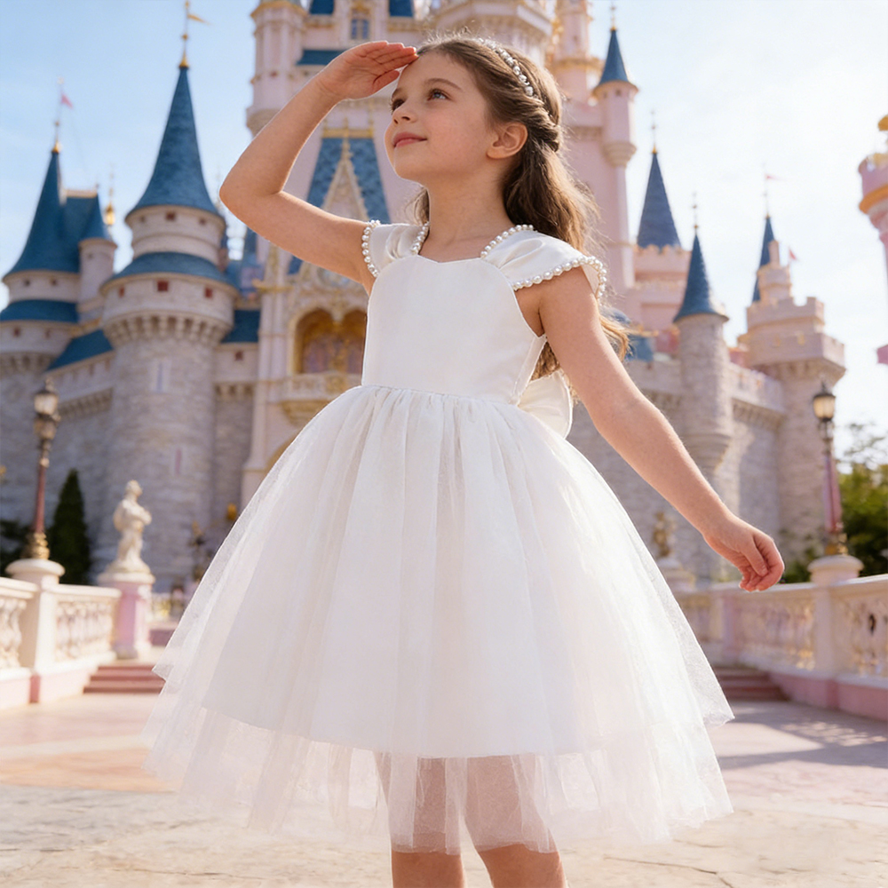 Girls Elegant Ball Gown Formal - Baby Clothing Size recensie en prijs