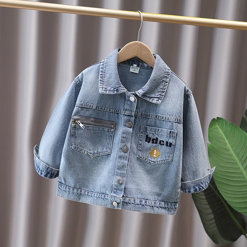 Cute Style Baby Child Denim Ja - Baby Clothing Size recensie en prijs