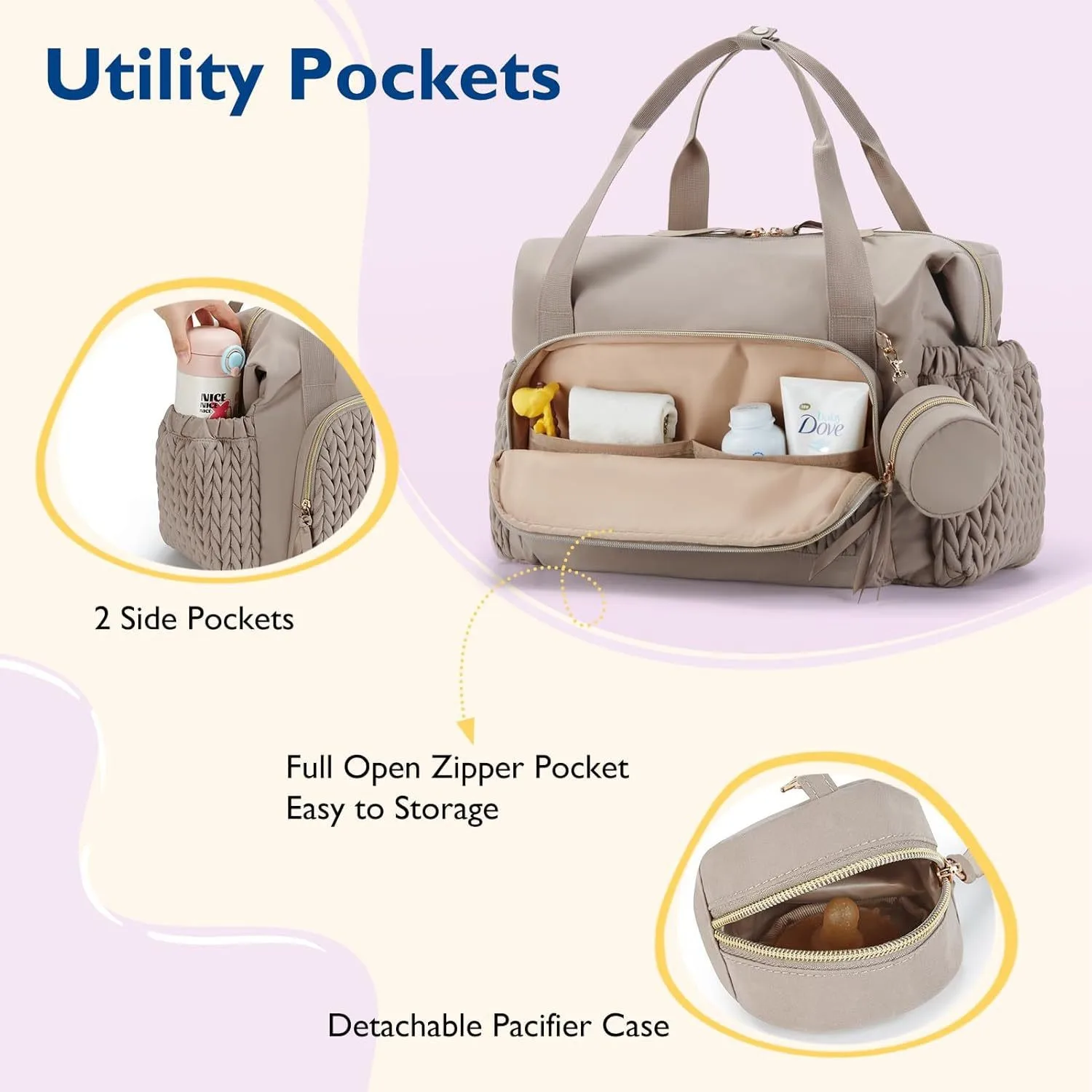 New Mommy Diaper Bag Large Cap - Baby Clothing Hamper recensie en prijs