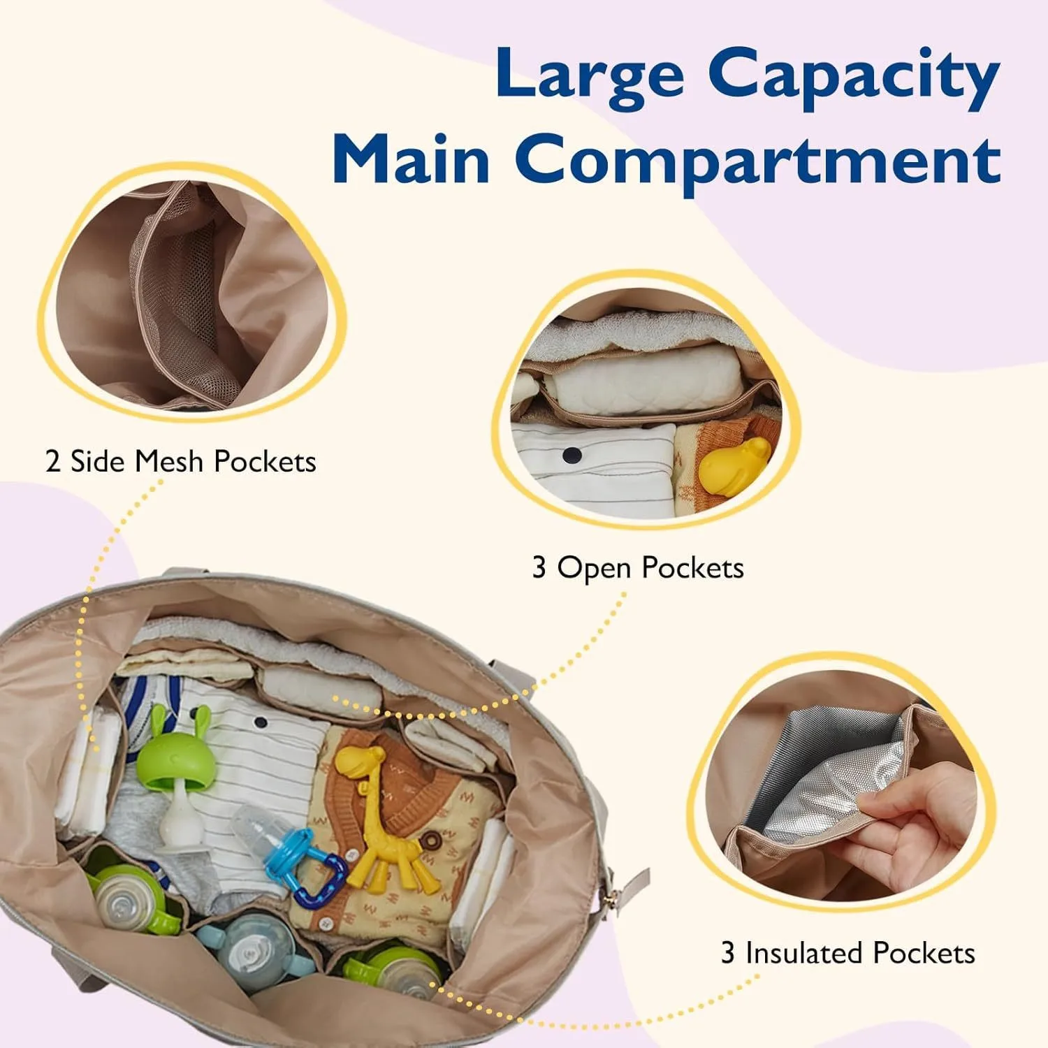 New Mommy Diaper Bag Large Cap - Baby Clothing Hamper recensie en prijs