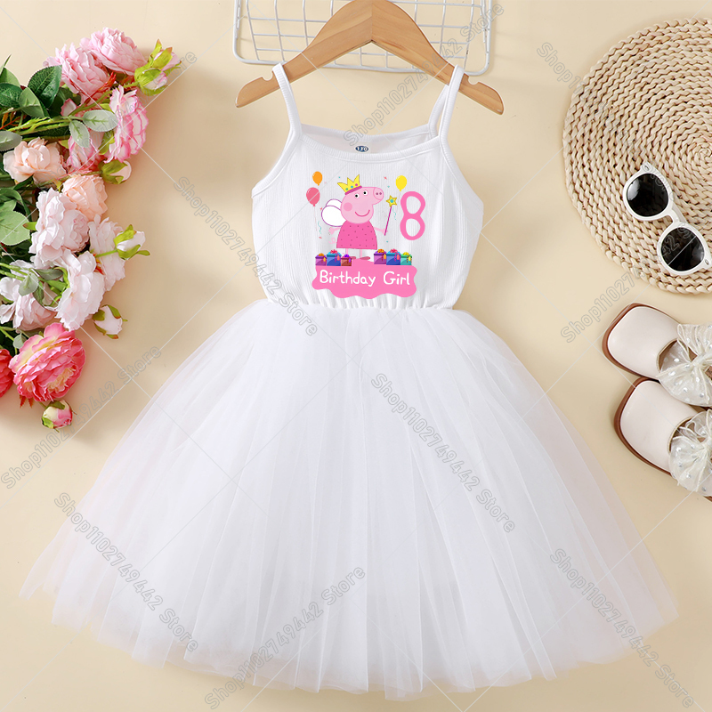 Peppa Pigs Dress Birthday Numb - Baby Clothing For Summer recensie en prijs
