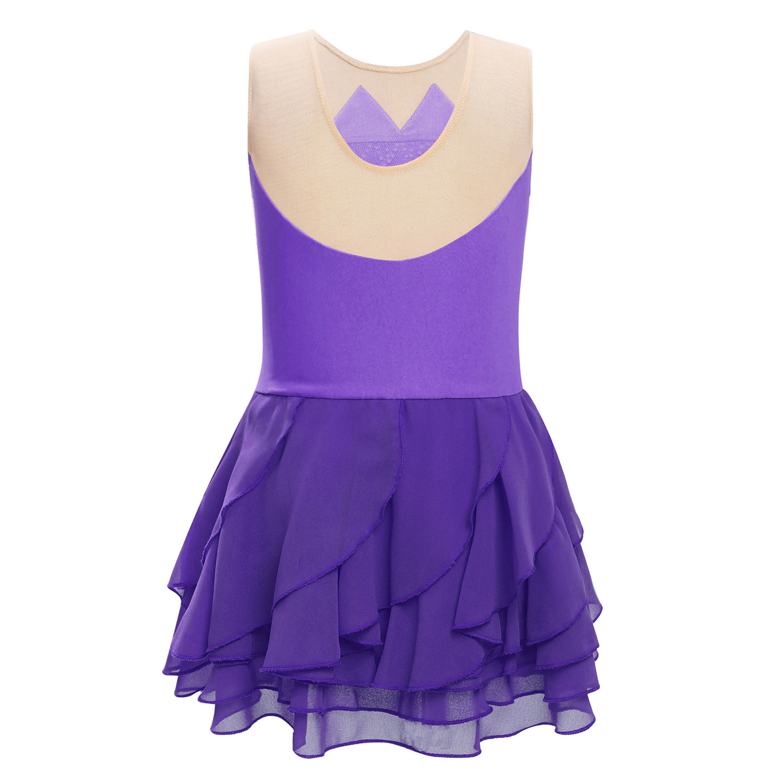 Girls Mesh Figure Skating Dres - Baby Clothing Size recensie en prijs