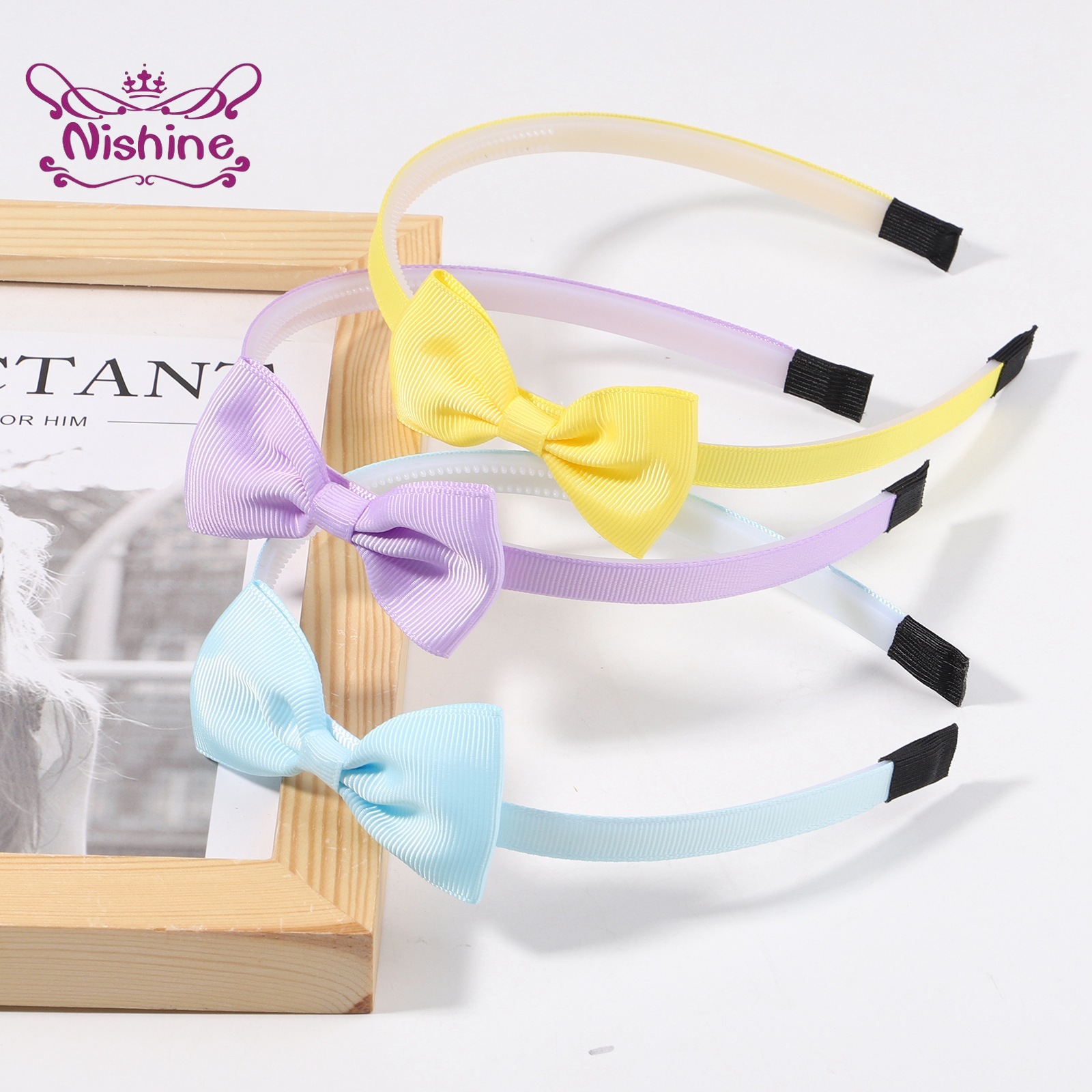 1PCS Ribbon Bow Knot Headband  - Baby Clothing 1 Year Old recensie en prijs