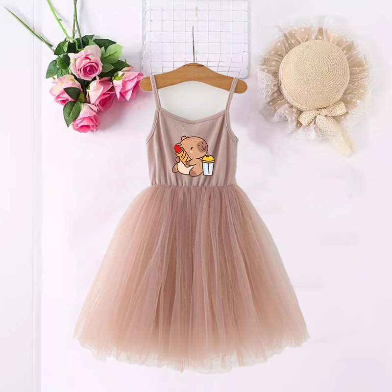 Capybara Girls Dresses Anime P - Baby Clothing For Summer recensie en prijs