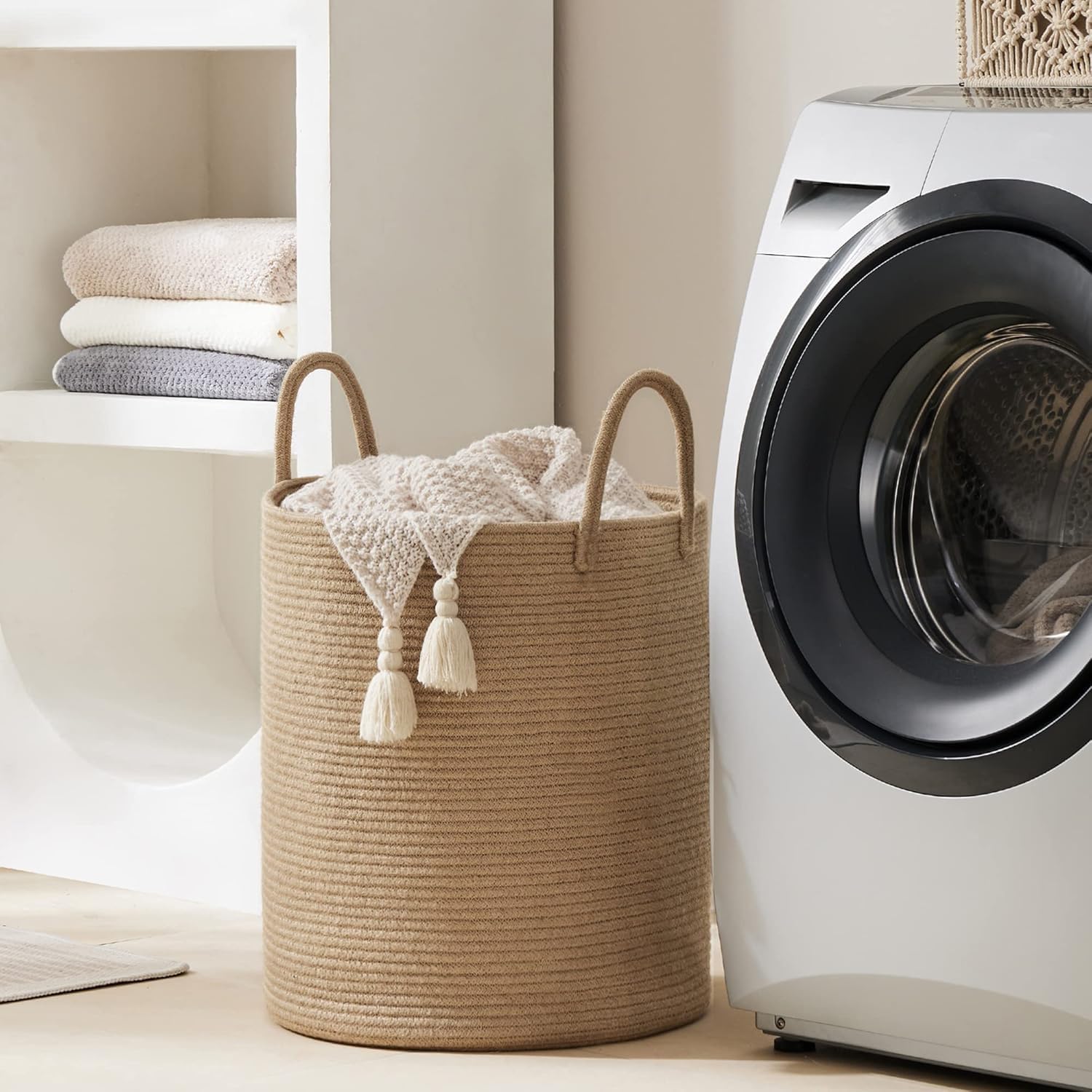 Large Storage Basket Tall Wove - Baby Clothing Hamper recensie en prijs