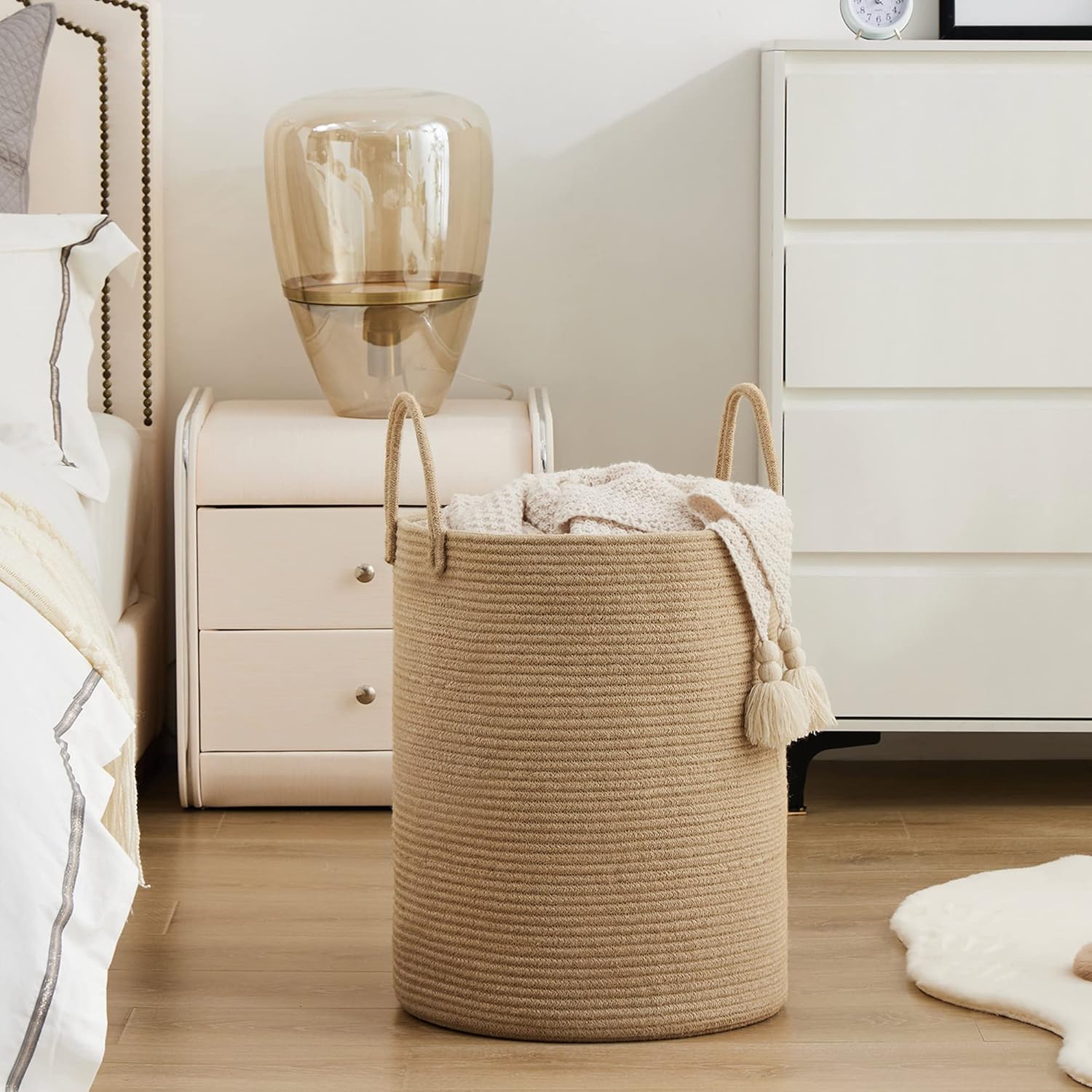 Large Storage Basket Tall Wove - Baby Clothing Hamper recensie en prijs