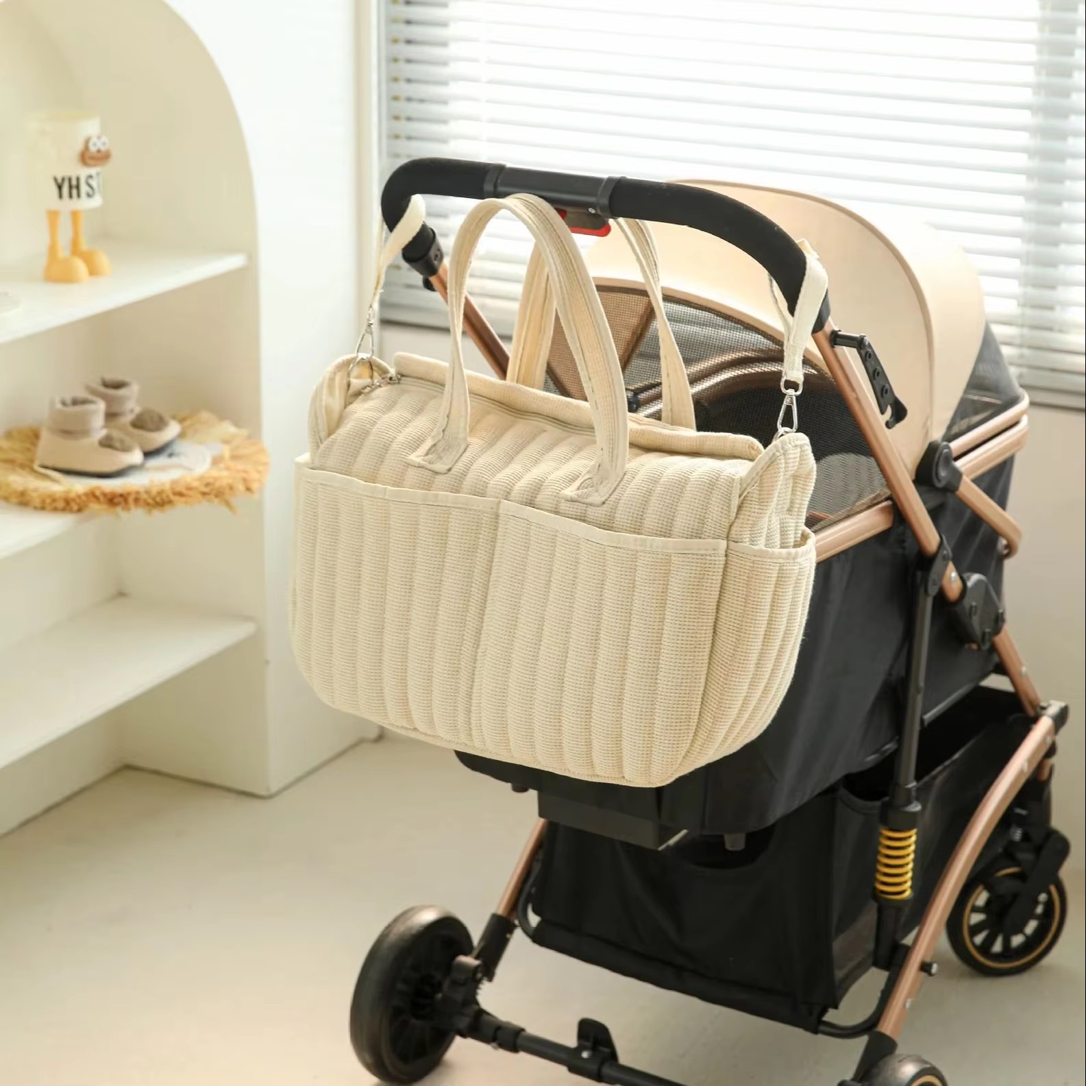 Fashion Baby Diaper Bag Luxury - Baby Clothing Hamper recensie en prijs
