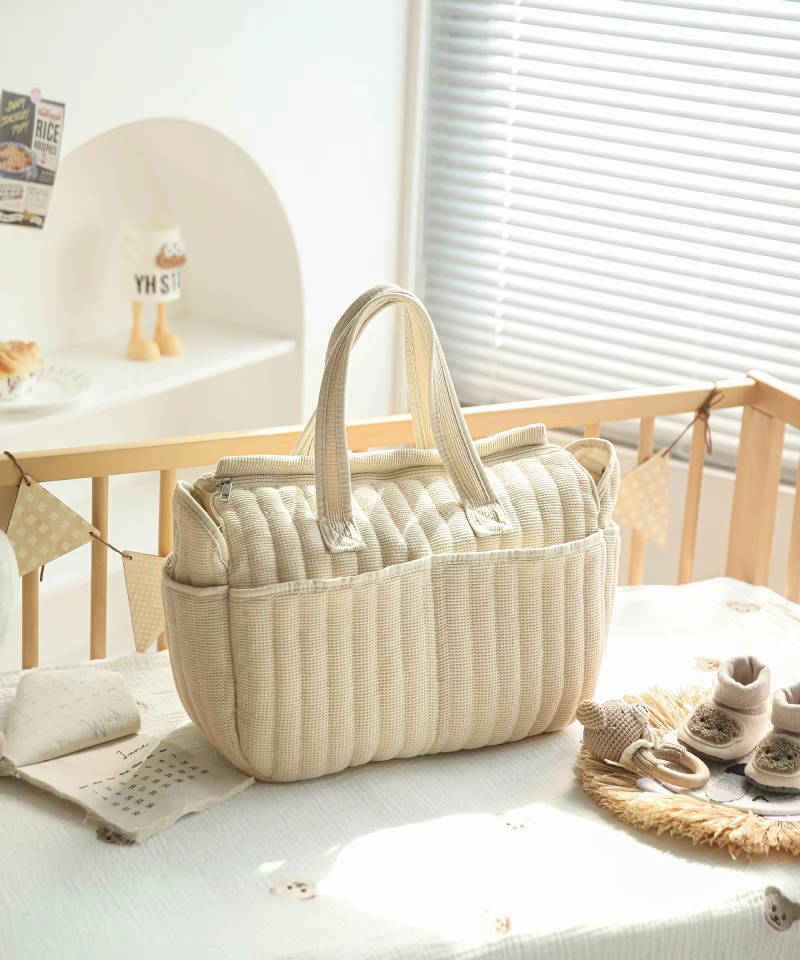 Fashion Baby Diaper Bag Luxury - Baby Clothing Hamper recensie en prijs