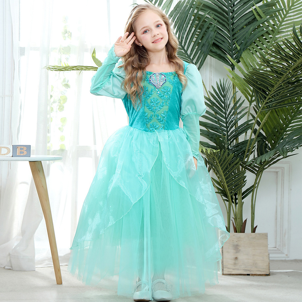 Elegant Lace Girls Dress Cospl - Baby Clothing Size recensie en prijs