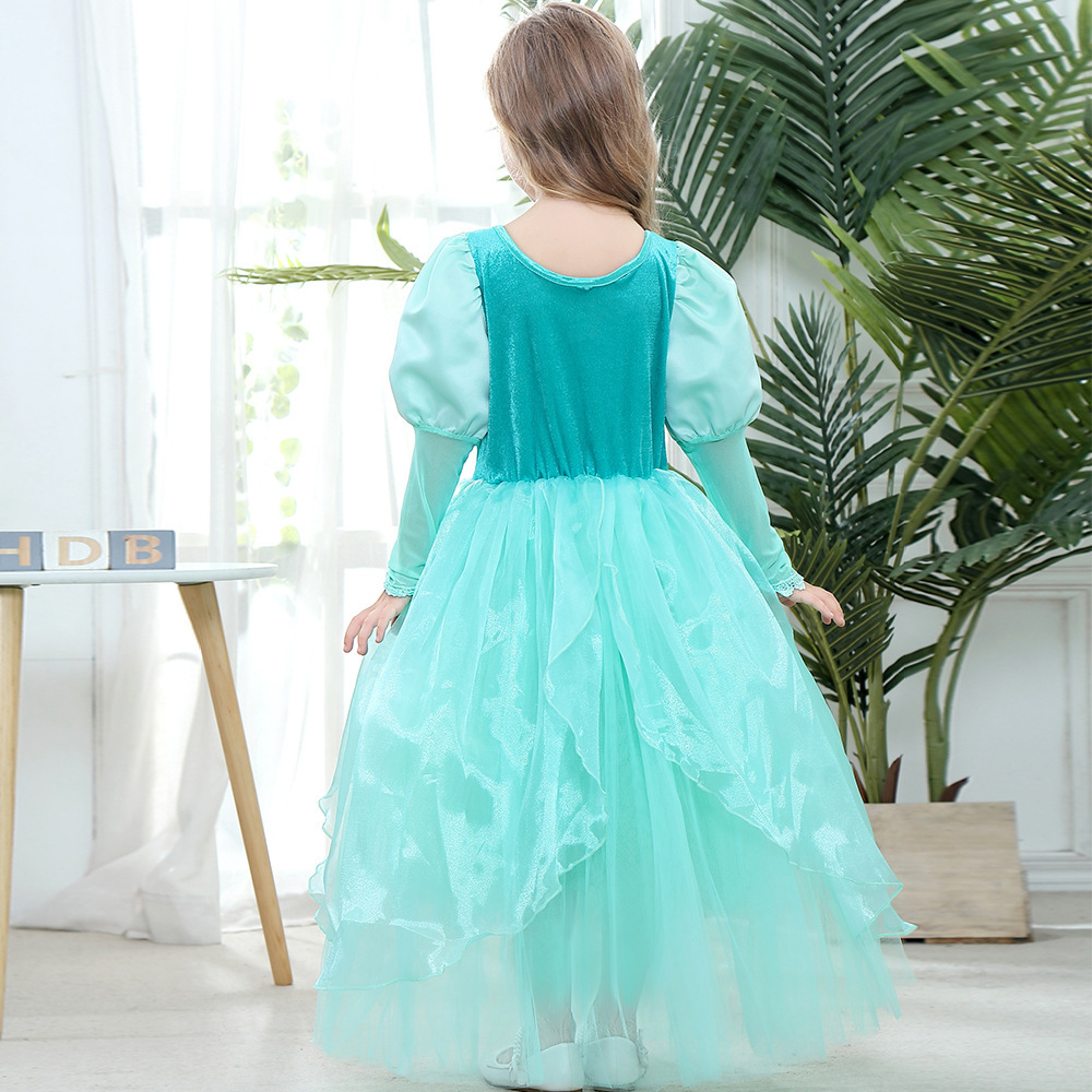 Elegant Lace Girls Dress Cospl - Baby Clothing Size recensie en prijs
